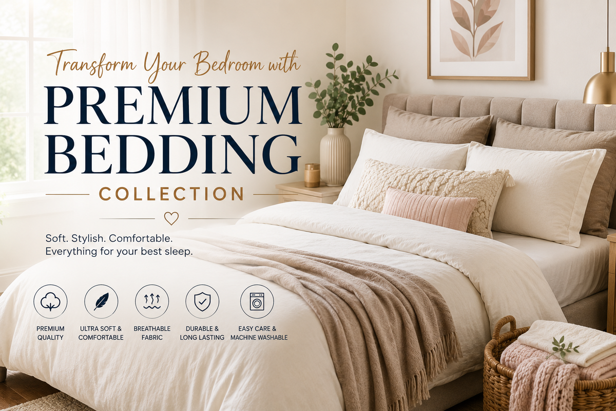 Transform Your Bedroom with Premium Bedding Essentials