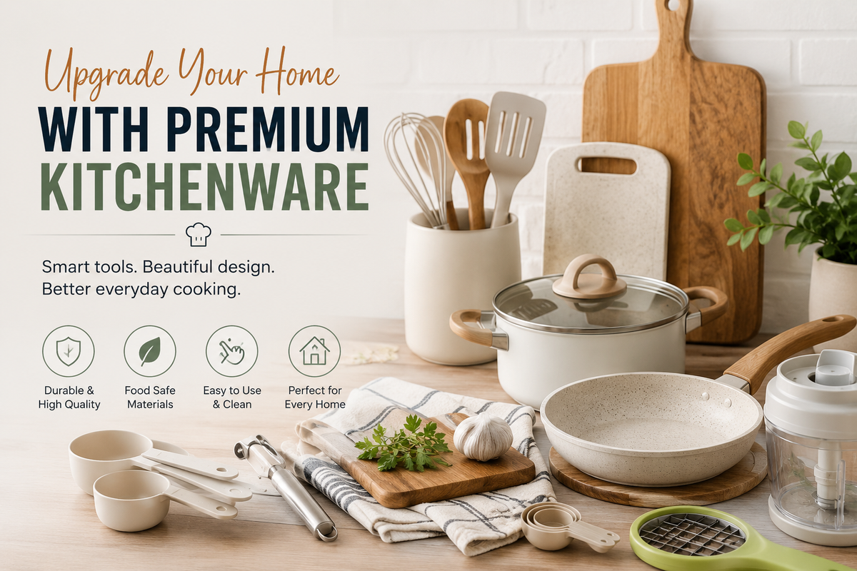 Upgrade Your Home with Premium Kitchenware Essentials