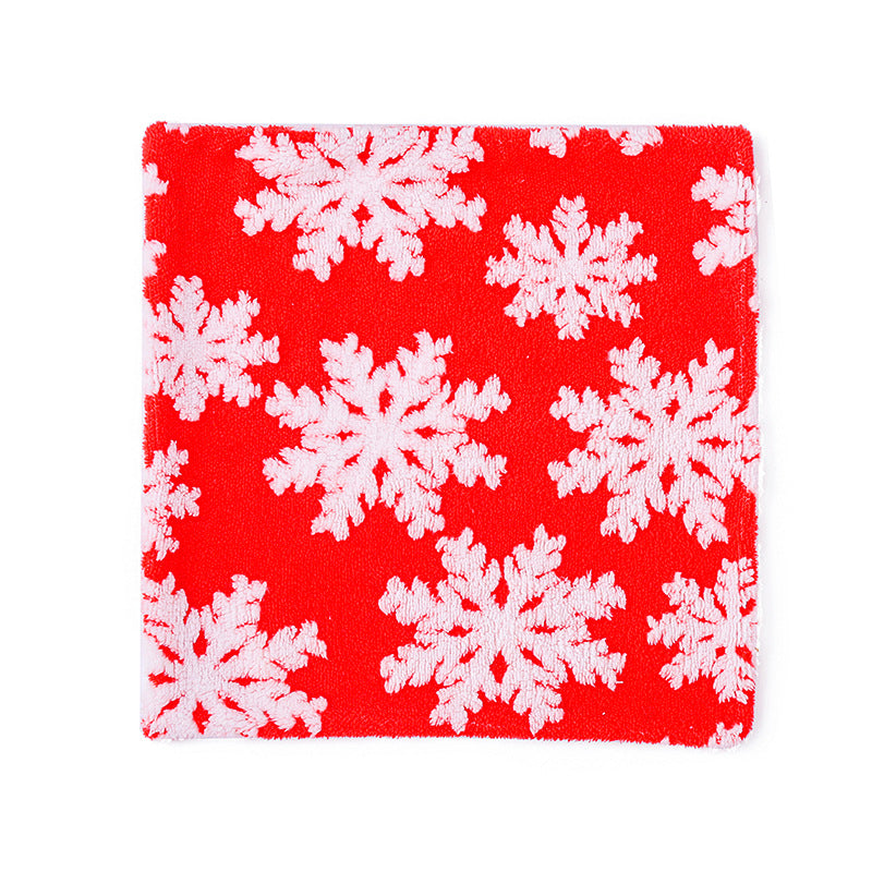 Christmas Snowflake Pillow Creative Pillow Set Holiday Living Room Bedhead Pillow Set (excluding pillow core) - Premium Product Image