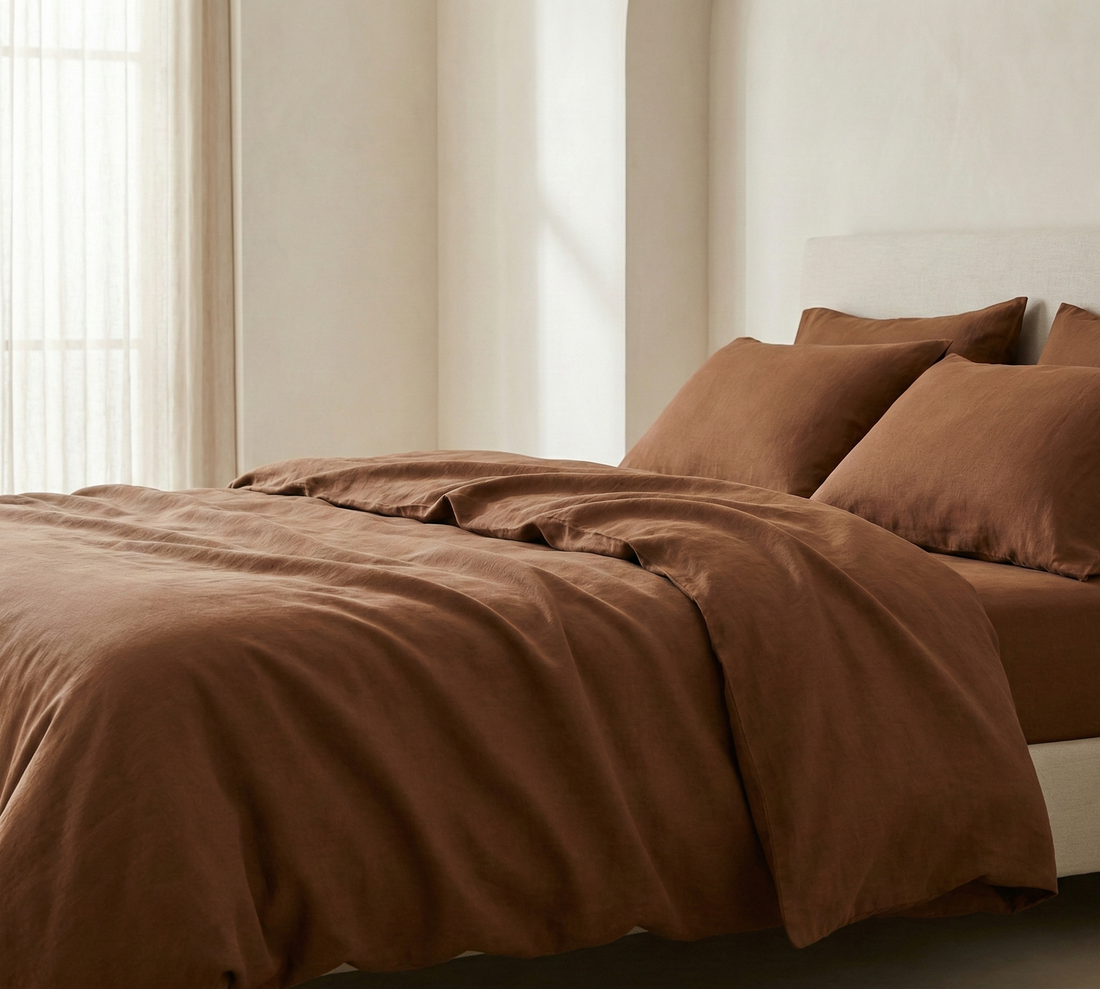 Linen Cotton Duvet Cover Sets
