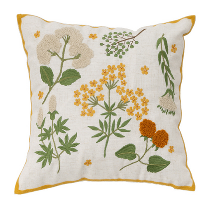 Soft Rabbit Pillow Cover Sofa Cushion Velvet Embroidered Pillow Girl&