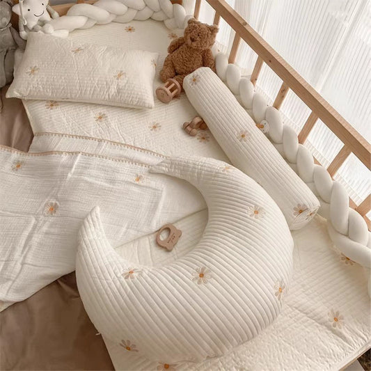 Baby Moon Throw pillow Cotton pillow removable bedding pillow for children - Premium Product Image