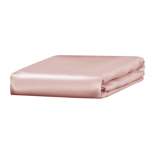 Queen Silk Fitted Bedsheet - Premium Product Image